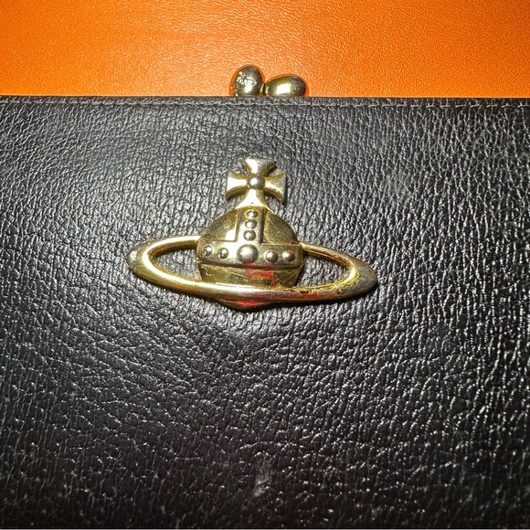 Vivienne Westwood black leather wallet - Picture 2 of 9